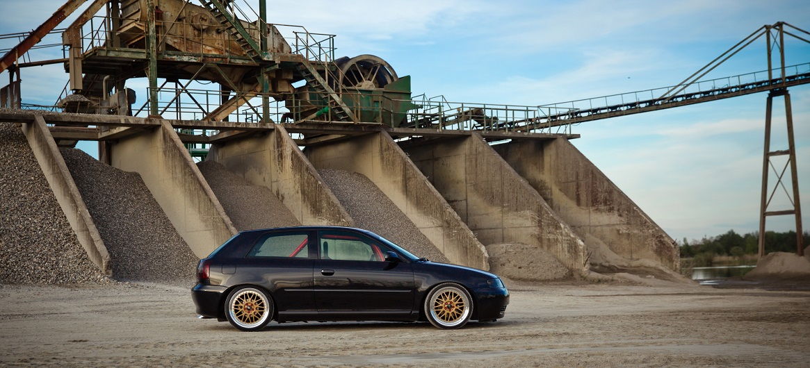 Audi A3 8L schön in Szene gesetzt