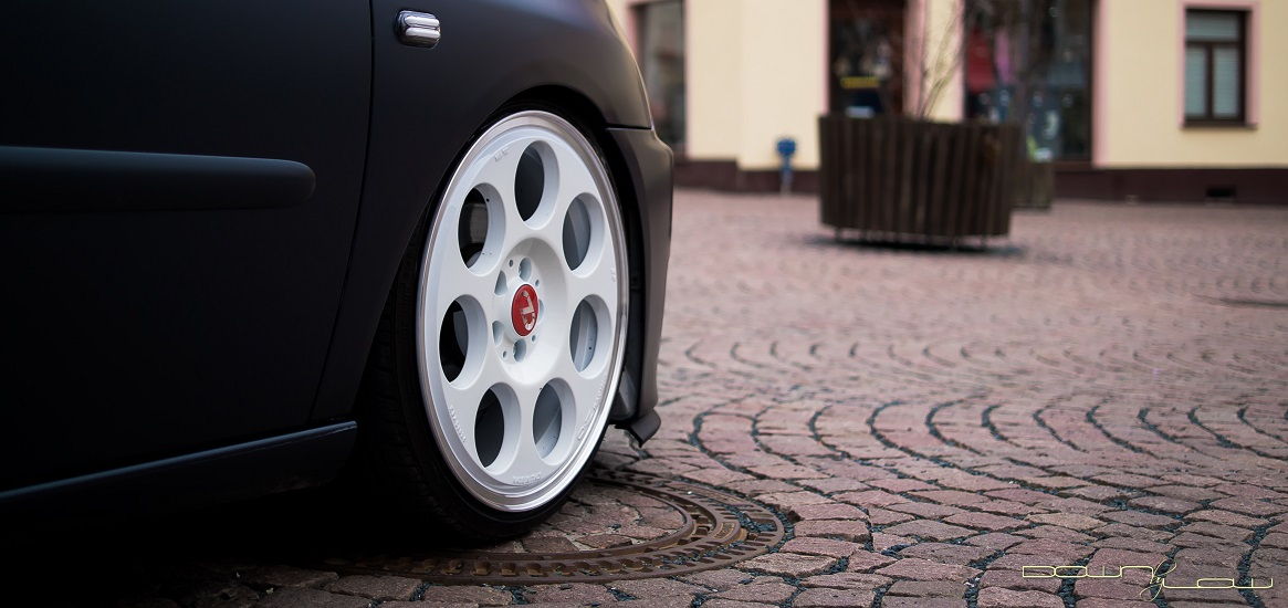 Sehr tolle Tieferlegung bei einem Seat Ibiza 6L